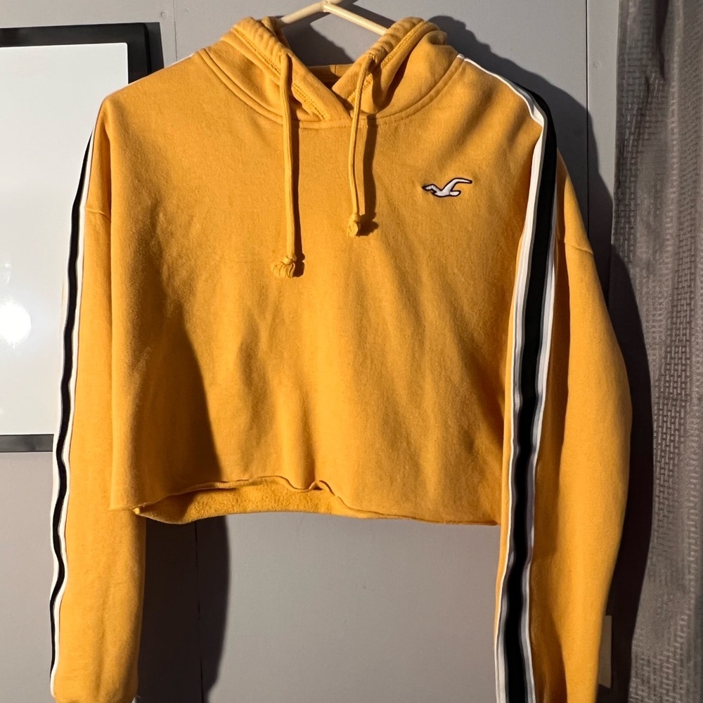 Hollister crop hoodie